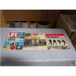 May 1984 Life Magazine, The Beatles Twist & Shout Record, Elvis Record- Live on Stage in Memphis