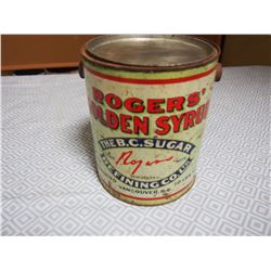 1930's Rogers Tin- 10lb *no handle
