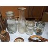 Image 3 : Lot of Vintage Hand Tools, Vintage Mason Jars, and more