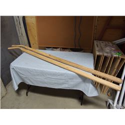 Brand New Wooden Handles for Walk Behind Plow- 80" long