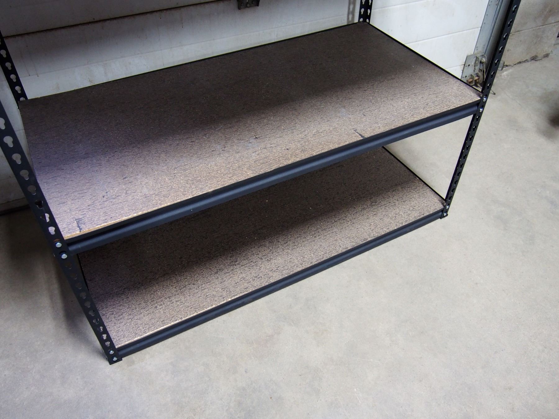 Heavy Duty Metal Shelf w/Wooden Inserts