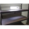 Image 3 : Heavy Duty Metal Shelf w/Wooden Inserts
