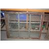 Image 5 : 2 TIMES THE MONEY  9 Pane Windows 36' by 29' (1 missing 2 glass pieces)