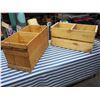 Image 1 : 2 TIMES THE MONEY Wooden Crates
