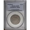 Image 3 : (1694) TOKEN London Elephant Token, Thick Planchet AU5 (1694)[TOKEN] London Elephant Token, Thick Pl