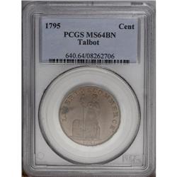 1795 1C Talbot Allum & Lee Cent MS64 Brown PCGS. Well 1795[1C] Talbot Allum & Lee Cent MS64 Brown PC