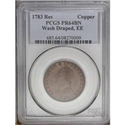 1783 1C Washington & Independence Cent, Draped Bust, C 1783[1C] Washington & Independence Cent, Drap