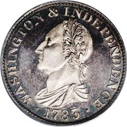 1783 1C Washington & Independence Cent, Draped Bust, E 1783[1C] Washington & Independence Cent, Drap