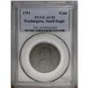Image 1 : 1791 1C Washington Small Eagle Cent AU55 PCGS. Baker-1 1791[1C] Washington Small Eagle Cent AU55 PCG