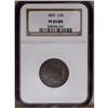 Image 3 : 1833 1/2 C PR65 Brown NGC. Fully reflective and irides 1833[1/2 C] PR65 Brown NGC.