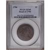 Image 3 : 1794 1C Head of 1794 XF45 PCGS. S-21, R.3. This variet 1794[1C] Head of 1794 XF45 PCGS.