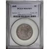 Image 1 : 1849 1C MS65 Brown PCGS. N-6, R.1. A satiny and intric 1849[1C] MS65 Brown PCGS.