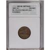 Image 1 : 1857 1C --Cleaned--ANACS. FS-003. Snow-9. The obverse e 1857[1C]--Cleaned--ANACS.