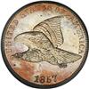 Image 1 : 1857 1C PR64 PCGS. Snow-1. One of three dies known tha 1857[1C] PR64 PCGS.