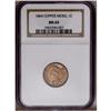 Image 1 : 1864 1C Copper-Nickel MS65 NGC. Appearing at first gla 1864[1C] Copper-Nickel MS65 NGC.