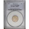 Image 3 : 1873 1C Closed 3 MS64 Red and Brown PCGS. FS-009.1, Sn 1873[1C] Closed 3 MS64 Red and Brown PCGS.