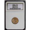 Image 1 : 1893 1C MS65 Red NGC. Coppery-gold patina overlays lus 1893[1C] MS65 Red NGC.