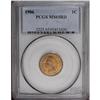 Image 1 : 1906 1C MS65 Red PCGS. Highly attractive orange-gold l 1906[1C] MS65 Red PCGS.