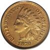 Image 1 : 1870 1C PR65 Red PCGS. A deeply mirrored coin that exh 1870[1C] PR65 Red PCGS.