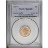 Image 3 : 1877 1C PR66 Red PCGS. With a mintage of at least 900 1877[1C] PR66 Red PCGS.