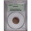 Image 1 : 1925-S 1C MS64 Red and Brown PCGS. A satiny and sharpl 1925-S[1C] MS64 Red and Brown PCGS.