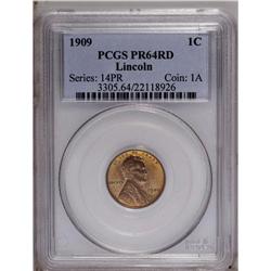 1909 1C PR64 Red PCGS. A pleasing example of this firs 1909[1C] PR64 Red PCGS.