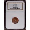 Image 1 : 1910 1C PR64 Red and Brown NGC. A lovely, spot-free ne 1910[1C] PR64 Red and Brown NGC.