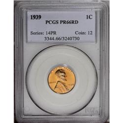 1939 1C PR66 Red PCGS. Brilliant orange surfaces are d 1939[1C] PR66 Red PCGS.