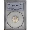 Image 1 : 1866 3CN PR65 PCGS. Delicate ice-blue and apricot toni 1866[3CN] PR65 PCGS.