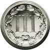 Image 2 : 1868 3CN PR67 Cameo NGC. Icy devices contrast with fla 1868[3CN] PR67 Cameo NGC.