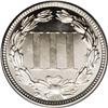 Image 2 : 1871 3CN PR66 Cameo PCGS. This proof example has unton 1871[3CN] PR66 Cameo PCGS.