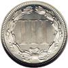Image 2 : 1873 3CN Closed 3 PR67 NGC. A pristine example that re 1873[3CN] Closed 3 PR67 NGC.
