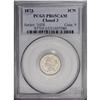 Image 1 : 1873 3CN Closed 3 PR65 Cameo PCGS. A flashy and essent 1873[3CN] Closed 3 PR65 Cameo PCGS.