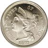 Image 1 : 1877 3CN PR65 Cameo PCGS. This is a very popular date 1877[3CN] PR65 Cameo PCGS.