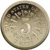 Image 2 : 1866 5C Rays PR66 Ultra Cameo NGC. The nickel Five ce 1866[5C] Rays PR66 Ultra Cameo NGC.
