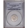 Image 1 : 1873 5C Closed 3 PR66 Cameo PCGS. Wisps of tan toning 1873[5C] Closed 3 PR66 Cameo PCGS.