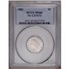 Image 1 : 1883 5C No Cents MS66 PCGS. This short-lived type coin 1883[5C] No Cents MS66 PCGS.