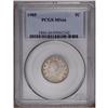 Image 1 : 1905 5C MS66 PCGS. Golden-brown and lime tints adorn t 1905[5C] MS66 PCGS.
