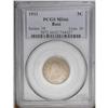 Image 1 : 1911 5C MS66 PCGS. Light champagne, green, and crimson 1911[5C] MS66 PCGS.