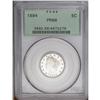 Image 1 : 1894 5C PR66 PCGS. A marvelous Gem proof, fully struck 1894[5C] PR66 PCGS.