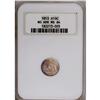 Image 1 : 1853 H10C No Arrows MS64 NGC. The obverse is toned in 1853[H10C] No Arrows MS64 NGC.