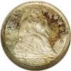Image 1 : 1853 H10C Arrows MS67 S NGC. Lavishly toned in sea-gr 1853[H10C] Arrows MS67 [img border='0' src='ht