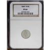 Image 1 : 1868 H10C PR64 NGC. Autumn-brown and aquamarine tones 1868[H10C] PR64 NGC.