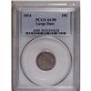 Image 1 : 1814 10C Large Date AU50 PCGS. JR-2, R.3. Medium golde 1814[10C] Large Date AU50 PCGS.