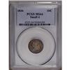 Image 3 : 1834 10C Small 4 MS64 PCGS. JR-7, R.2. This die pairin 1834[10C] Small 4 MS64 PCGS.