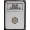 Image 3 : 1873 10C Arrows PR65 NGC. Dark russet, gold, and blue 1873[10C] Arrows PR65 NGC.