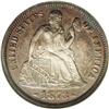 Image 1 : 1873 10C Arrows PR66 NGC. Taupe and gold toning with a 1873[10C] Arrows PR66 NGC.