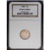 Image 1 : 1888 10C PR66 Cameo NGC. Sharply struck with speckled 1888[10C] PR66 Cameo NGC.