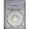 Image 1 : 1911-D 10C MS64 PCGS. This lovely specimen is quite br 1911-D[10C] MS64 PCGS.
