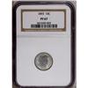 Image 3 : 1893 10C PR67 NGC. A rich blend of dark blue-green and 1893[10C] PR67 NGC.